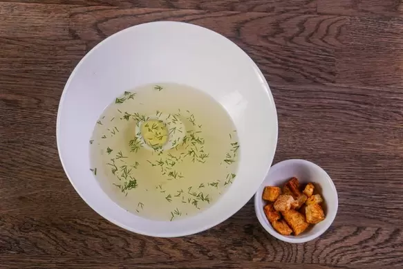 egg-soup-and-croutons-for-pancreas