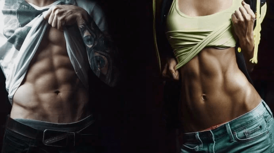 Losing weight in the stomach and hips