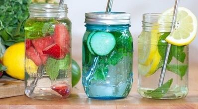 sample diet menu for drinks for 7 days